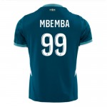 Nogometni Dresovi Olympique de Marseille Mbemba 99 Dječji Gostujući 2024-25 Kratkih Rukava